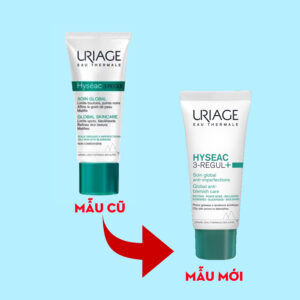 Kem ngăn ngừa mụn trứng cá hỗn hợp không màu URIAGE HYSÉAC 3-REGUL+ SOIN GLOBAL 40ml
