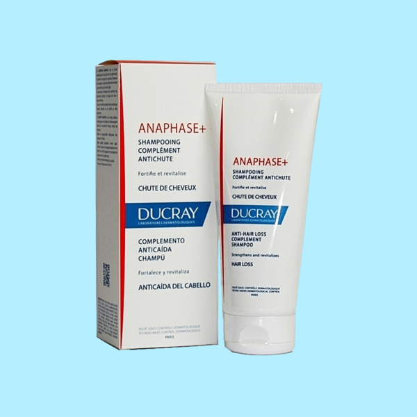 Dầu gội ngăn ngừa và giảm rụng tóc Ducray ANAPHASE+ Anti-hairloss Complement Shampoo 200ml cho tóc mỏng và yếu